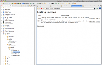 Recipes List