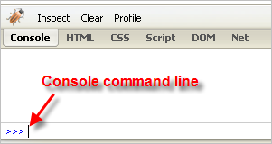 Image:firebugCommandLine.png